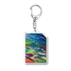 cube-wickの自由空間 Acrylic Key Chain