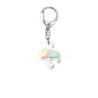 isaisaiisaaのカラフル雨傘 Acrylic Key Chain