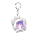 あくむ病院の鈴子らん 春爛漫【メンヘラVTuber】 Acrylic Key Chain