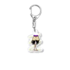 nyandaful storeのエリマキシギ Acrylic Key Chain