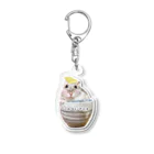 こんぺいマーチのこんぺいマーチ いい湯だな Acrylic Key Chain