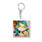 R!KAのGood-girl  Acrylic Key Chain