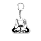 PB.Designsの4TH & INCHES Acrylic Key Chain