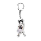 【ホラー専門店】ジルショップの変な犬❷ ちわわ＊やる気のない犬 Acrylic Key Chain