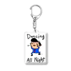 momino studio SHOPの毎日ダンシングオールナイト Acrylic Key Chain