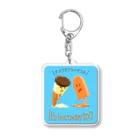 スロータイプ書店 Slowtype Booksのアイスの挨拶 270 Acrylic Key Chain