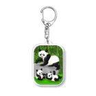 ZOO TYPHOONのジャイアントパンダ Acrylic Key Chain