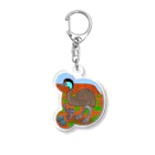 ZOO TYPHOONのエミュー Acrylic Key Chain