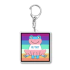 rionadのtransgender (he/they) mlm/nblm frog アクリルキーホルダー