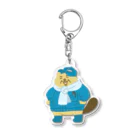 viva's SHOPの近所のおっちゃんびーばー Acrylic Key Chain