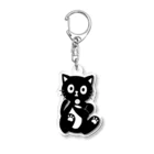 atelier PinoMiのkuro Acrylic Key Chain