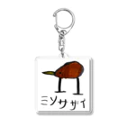 YUKIYAMAのミソサザイ(イラスト) Acrylic Key Chain