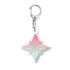 ほうせきやさんの和っぽくなった星（桃色） Acrylic Key Chain