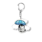 DECORの心くばりペンギン　雨の日ver. Acrylic Key Chain