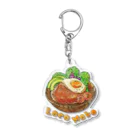 huroshikiのロコモコ/Loco Moko Acrylic Key Chain