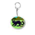 ZOO TYPHOONのクロヒョウ Acrylic Key Chain