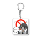 🧠🔫🥺のナンパいらん（切実） Acrylic Key Chain