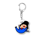 momino studio SHOPのツルン。 Acrylic Key Chain