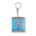 杜の魚のボトル人魚（眠） Acrylic Key Chain