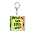 バーガーズカフェビーチストーリーのBeach Story / ビーチストーリー Acrylic Key Chain