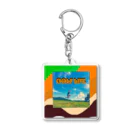 yanbarulove子のgolf life Acrylic Key Chain