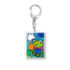 Hiroki Kitazawaのカエルくん Acrylic Key Chain