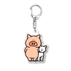 ぶーたんと仲間たちのぶーたんとくまちゃん Acrylic Key Chain