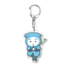 TOM鍼灸院の鍼灸忍者さすまるくん Acrylic Key Chain