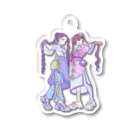 てあでい🐎のWツインテ Acrylic Key Chain