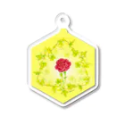 idumi-artの開運・魔除け　花曼荼羅 Acrylic Key Chain