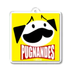 BEACSのPUGNANDES2022‗Yellow Acrylic Key Chain