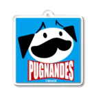 BEACSのPUGNANDES2022‗Blue Acrylic Key Chain