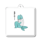 深海🌙💫🐟@両性類はレモンティー中毒のわびしい深海 Acrylic Key Chain