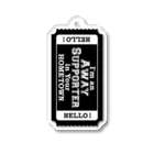 125 STOREのI'm an AWAY SUPPORTER Acrylic Key Chain