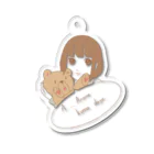 あちくまさん屋のKuma dayo2 Acrylic Key Chain