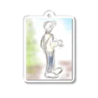  # NO WAR　けいちゃんち♪の少年 Acrylic Key Chain