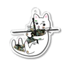 Y.T.S.D.F.Design　自衛隊関連デザインの猫 Acrylic Key Chain