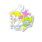 スッチーラジオSHOPのPOPお嬢様とスッチー Acrylic Key Chain