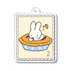 アカミのお店のうさぎのパイになるもんか！ Acrylic Key Chain