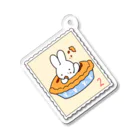 アカミのお店のうさぎのパイになるもんか！ Acrylic Key Chain