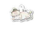 猫神神社の仏ニャン Acrylic Key Chain