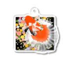 箱庭金魚❀暁姫の土佐錦  Acrylic Key Chain