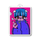 藤子はモチベがとにかく欲しいのサブカルちゃん煙草吸うの⁉️ Acrylic Key Chain