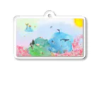 Luanaのレムリアの世界  Acrylic Key Chain