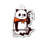 キッチュのパンダのおはなし　パンダの二胡ひいてみた Acrylic Key Chain