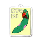 あやしいおばさん くろまめさんのきゅうり（オオハナ） Acrylic Key Chain