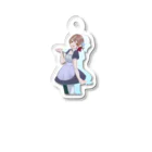 梅兎彩の夏服メイドちゃん Acrylic Key Chain