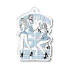 loveclonesのNAUGHTY SCHOOLGIRLS 0560 B柄 Acrylic Key Chain