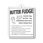 八坂屋@SUZURI支店のBUTTER FUDGE RECIPE アクリルキーホルダー