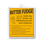 八坂屋@SUZURI支店のBUTTER FUDGE RECIPE アクリルキーホルダー